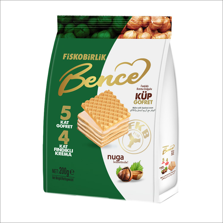 Bence Fındıklı Küp Gofret 200 Gr.